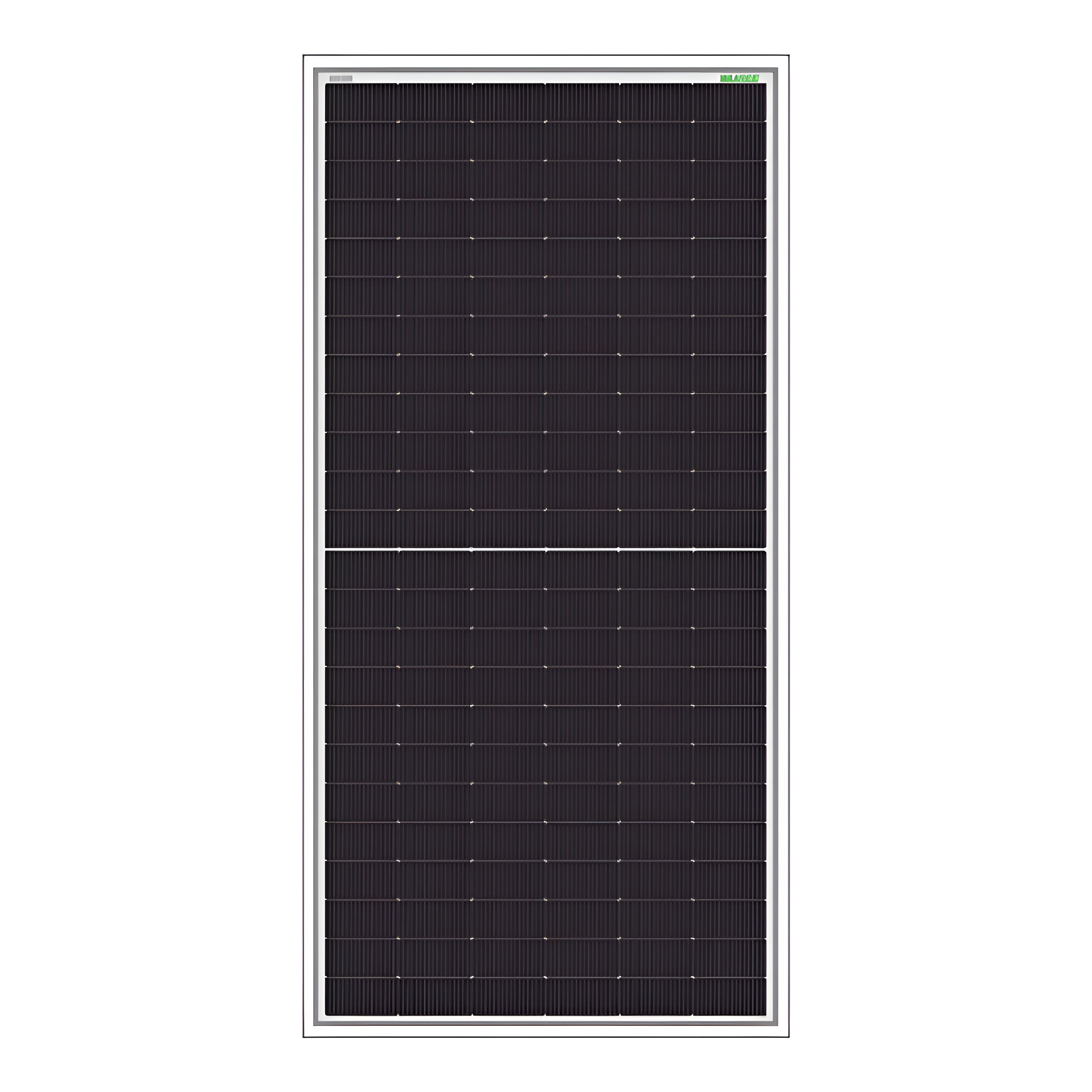 Waaree 615W Elite R Series N-Type TOPCon Framed Dual Glass Bifacial Solar Panel – BiN-21-615(30 mm)